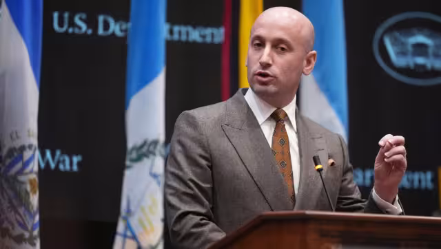 Stephen Miller, asesor de Seguridad Nacional del presidente de Estados Unidos