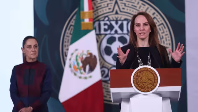 Gabriela Cuevas, coordinadora de los trabajos del mundial 2026 por parte del gobierno de México