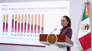 México lidera en confianza institucional en América Latina, según la OCDE: Sheinbaum destaca fortaleza económica y respaldo ciudadano