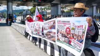 CNTE toma casetas en CDMX y Edomex; mantiene paro nacional y exige diálogo con Sheinbaum