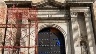 Restauración de la Catedral de Mérida avanza al 50%; trabajos terminarían en enero