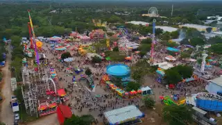 Desmienten falla en juego mecánico de la Feria Yucatán Xmatkuil: video viral muestra pruebas de mantenimiento