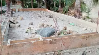 Albañiles hallan restos humanos enterrados en una casa en El Cuyo