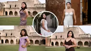 Cinco estudiantes compiten por la corona del certamen Señorita Revolución CBTA 87 en Valladolid