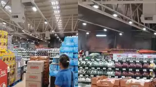 Evacuan a personal y clientes del Chedraui Caucel en Mérida por un conato de incendio