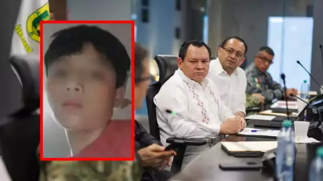 El gobernador Joaquín Díaz Mena envió sus condolencias a la familia del menor de Tekax