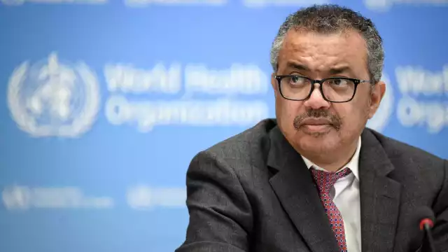 El director general de la OMS Tedros Adhanom Ghebreyesus. Foto: EFE