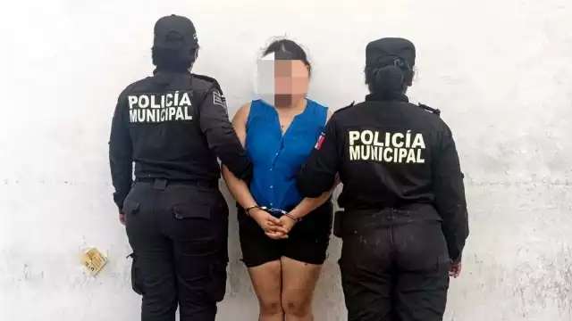 La mujer fue trasladada a la cárcel municipal de Progreso