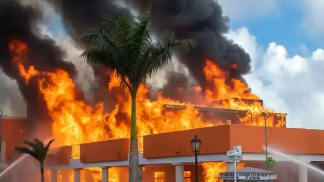 El acontecimiento ocurrió el 19 de noviembre de 1972, y comenzó en el parque Juárez el cual había sido inaugurado recientemente