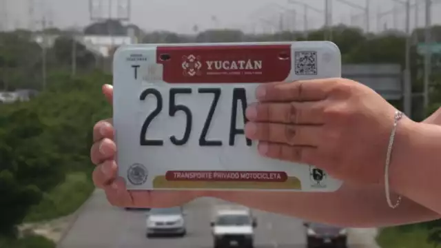 Concluye este mes de diciembre el reemplacamiento 2025 en Yucatán