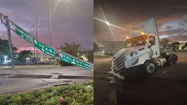 El cierre del Periférico de Mérida fue para retirar el señalamiento