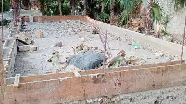 Se trata de los cuerpos de dos personas enterrados en una casa