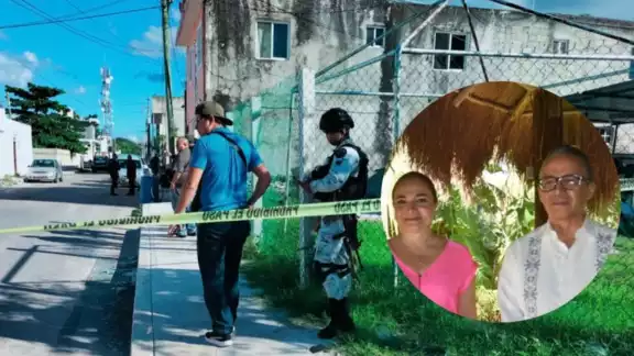 El fiscal Óscar Montes de Oca se encontraba con la alcaldesa de Cozumel en un evento privado a poca distancia El fiscal Óscar Montes de Oca se encontraba con la alcaldesa de Cozumel en un evento privado a poca distancia