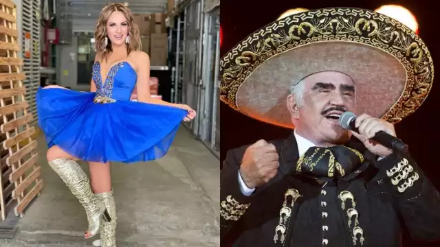 La conductora del programa VLA causó diferentes reacciones en las redes sociales por la cobertura que realizó sobre la muerte de Vicente Fernández. Foto: Especial