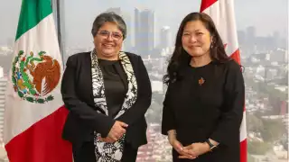 Mary Ng y Raquel Buenrostro se reunieron en la Ciudad de México