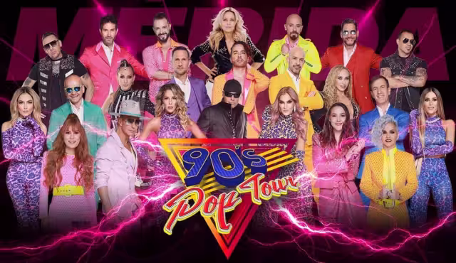 El 90's Pop Tour llegará a la Feria Yucatán Xmatkuil 2022