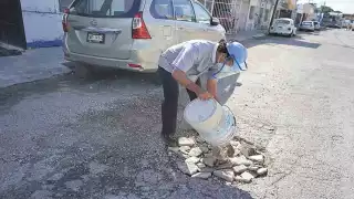 Regidores piden que no haya pretextos para tapar los baches.