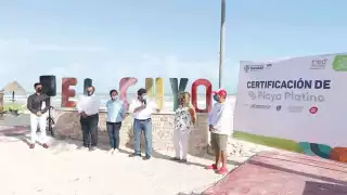 El sitio tizimileño recibió la condecoración, al ser considerado uno de las más limpios de toda la República.