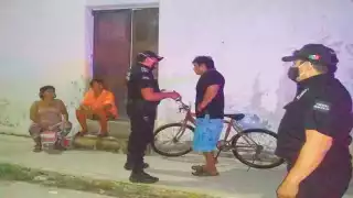 La desaparición de la mujer causó movilización policíaca. Foto: José Luis López Quintal.