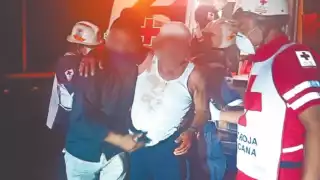 Testigos aseguran que el lesionado se encontraba ebrio. Foto: José Salazar.