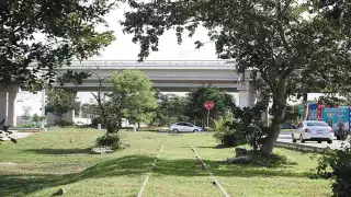 Rogelio Jiménez Pons explicó que en Periférico la única opción es un paso profundo por las dimensiones de la locomotora.