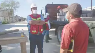 Luego de la protesta, los albañiles llegaron a un acuerdo con la empresa. Foto: Joaquín Guevara.