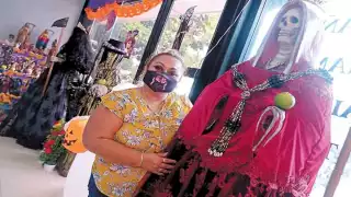 La también llamada “Niña Blanca” es festejada el Día de los Fieles Difuntos. Fotos: Cuauhtémoc Moreno.