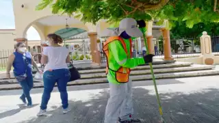 El retorno a clases presenciales en Campeche será determinado por las autoridades estatales. Foto: Alan Gómez.