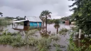 Una veintena de hogares permanecen anegados, aunque el número podría aumentar una vez que se realicen recorridos. Foto: Eric Castillo.