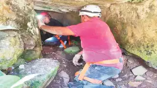 Aseguran que esta gruta tiene pasadizos que llegan hasta Maní. Fotos: Por Esto!