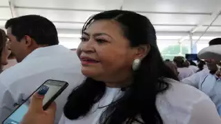 La diputada federal Mildred Ávila espera que se propicie un despegue de los destinos del sur.