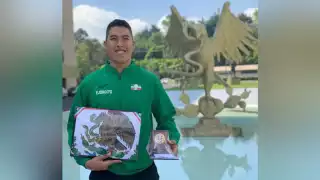 Carlos Sansores obtuvo su pase a los Juegos Olímpicos de Tokio 2021. Foto: Por Esto!