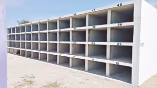 Exhuman 200 bóvedas del Panteón Colonia en Ciudad del Carmen