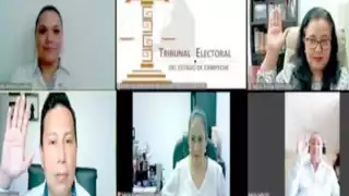 La sesión pública se llevó a cabo de manera virtual. Foto: Por Esto!