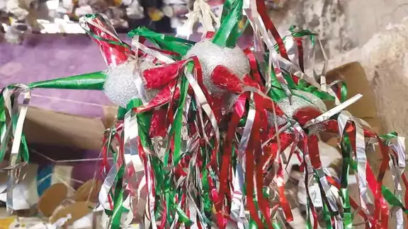 Este año se redujo drásticamente el pedido de piñatas alusivas a las fiestas de Navidad. Este año se redujo drásticamente el pedido de piñatas alusivas a las fiestas de Navidad.