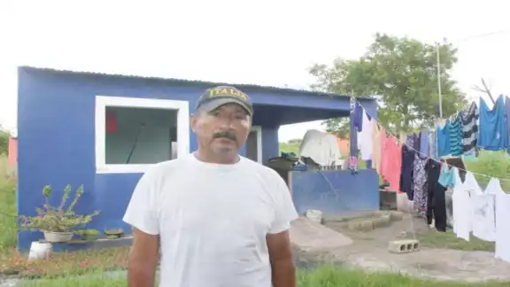 Vecinos de la colonia Nueva Ampliación Banco de Piedra denuncian que sus casas pueden colapsar. Foto: Jorge Jiménez. Vecinos de la colonia Nueva Ampliación Banco de Piedra denuncian que sus casas pueden colapsar. Foto: Jorge Jiménez.
