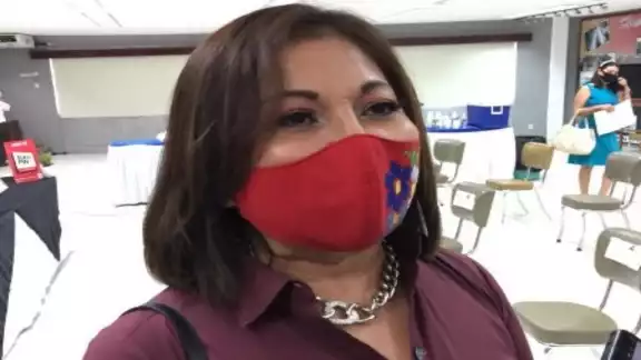 La presidenta de la AMEXME desconoce el apoyo financiero que la Sede aseguró haber entregado: Foto: Manuel Collí.