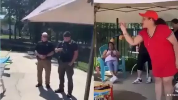 El mal momento fue captado en un video subido a redes sociales y uno de estos materiales lo compartió ‘’exposatoxica” en su cuenta de TikTok. El mal momento fue captado en un video subido a redes sociales y uno de estos materiales lo compartió ‘’exposatoxica” en su cuenta de TikTok.