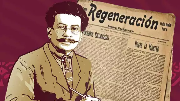 Ricardo Flores Magón fue el fundador del periódico Regeneración en 1910