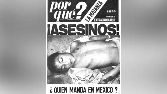 Número extraordinario de la revista Por qué? en 1968. Foto: Especial.