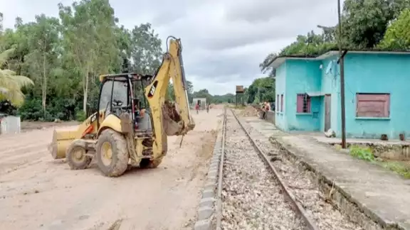 Fonatur negocia derecho de vía por Tren Maya en Candelaria Fonatur negocia derecho de vía por Tren Maya en Candelaria