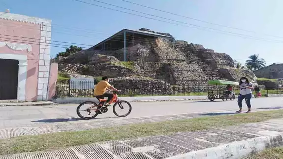 Hasta el momento, la zona arqueológica se mantiene cerrada. Foto: Carlos Chan Toloza. Hasta el momento, la zona arqueológica se mantiene cerrada. Foto: Carlos Chan Toloza.