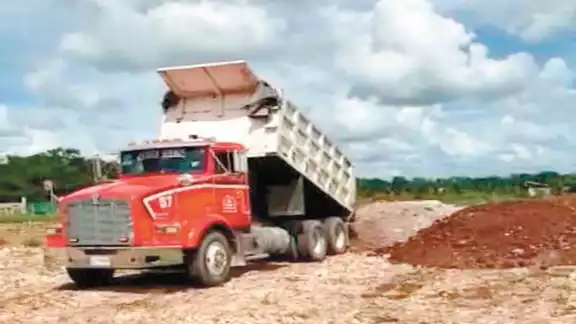 Actualmente, los volqueteros se abastecen de 21 bancos de materiales