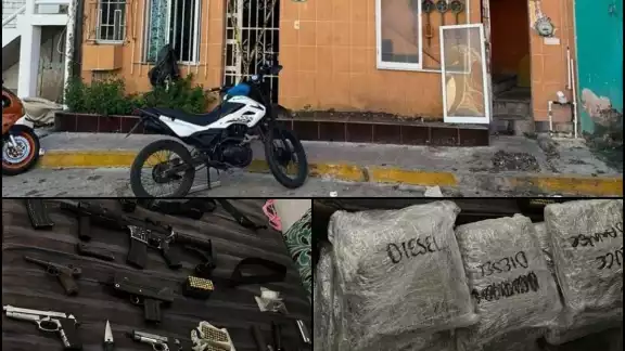 Un motociclista realizó disparos y al seguirle la pista dieron con el domicilio y las armas Un motociclista realizó disparos y al seguirle la pista dieron con el domicilio y las armas