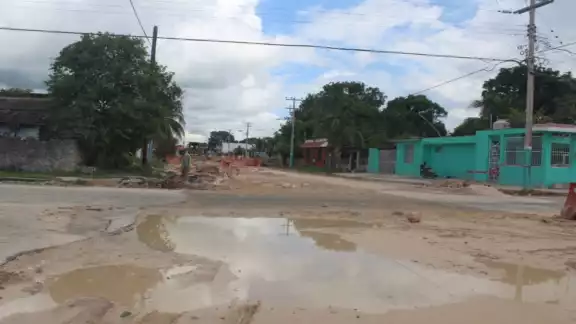 El Ayuntamiento ha invertido 350 mil pesos para las reparaciones. Foto: Manuel Collí. El Ayuntamiento ha invertido 350 mil pesos para las reparaciones. Foto: Manuel Collí.