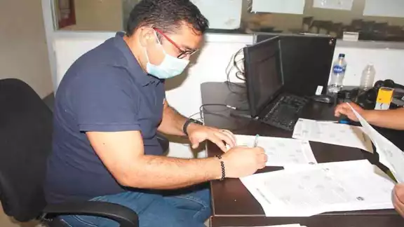 El munícipe se presentó ante la Fiscalía para interponer la denuncia. El munícipe se presentó ante la Fiscalía para interponer la denuncia.