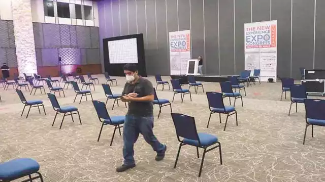 Este miércoles se reanudan las actividades en el Centro Internacional de Congresos. Foto: Cuauhtémoc Moreno