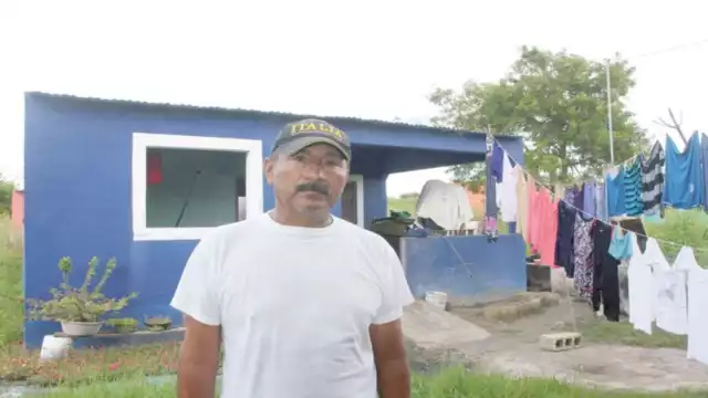 Vecinos de la colonia Nueva Ampliación Banco de Piedra denuncian que sus casas pueden colapsar. Foto: Jorge Jiménez.