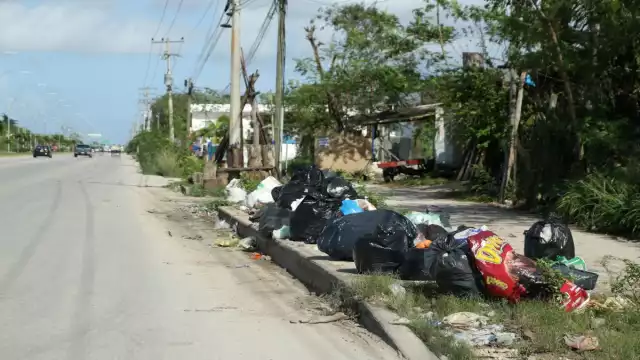 Hay zonas donde no se puede dejar de pasar, tales como Paseos del Mar, Región 75 y la 64, donde cada día acumulan 16 toneladas. Foto: Por Esto!