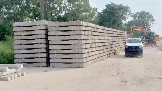 Encargados del megaproyecto eligieron el área por su ubicación estratégica entre Calkiní y Campeche. Foto: Javier Pool.